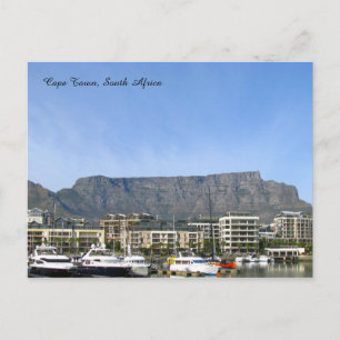 Kaapstad, Zuid-Afrika (Tafelberg) Briefkaart