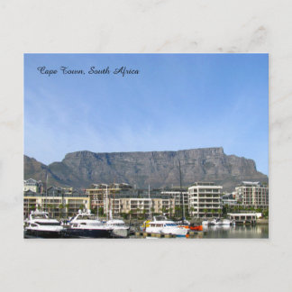 Kaapstad, Zuid-Afrika (Tafelberg) Briefkaart