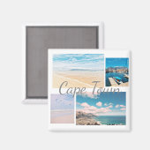 Kaapstad Zuid-Afrika Tafelberg Magneet (Voorkant / Achterkant)