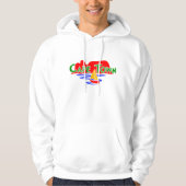 Kaapstad Zuid-Afrika Tafelberg Mannen Hoodie (Voorkant)