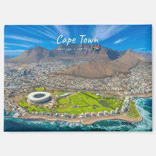 Kaapstad, Zuid-Afrika - Tafelberg uitzicht Magneet