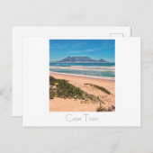 Kaapstad Zuid-Afrika Tafelgebergte Briefkaart (Voorkant / Achterkant)