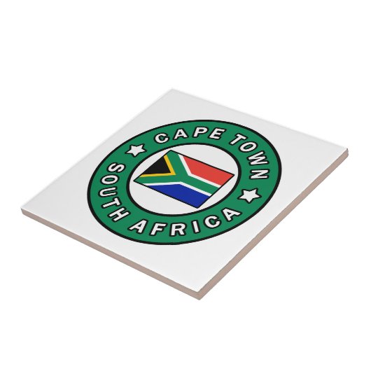 Kaapstad Zuid-Afrika Tegeltje (Zijkant)