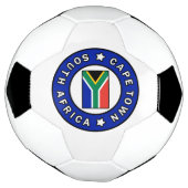 Kaapstad Zuid-Afrika Voetbal (Gedraaid)