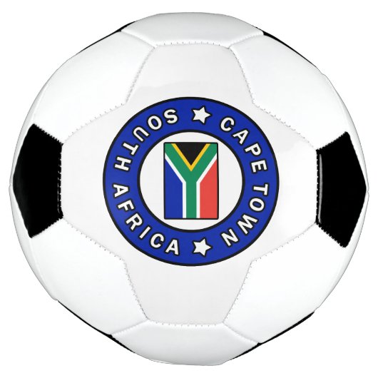Kaapstad Zuid-Afrika Voetbal (Gedraaid)