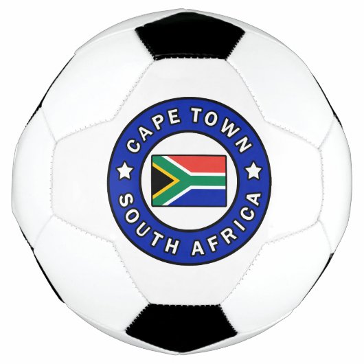 Kaapstad Zuid-Afrika Voetbal (Voorkant)