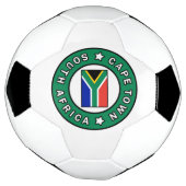 Kaapstad Zuid-Afrika Voetbal (Gedraaid)
