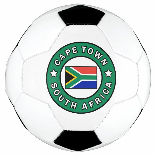 Kaapstad Zuid-Afrika Voetbal (Voorkant)