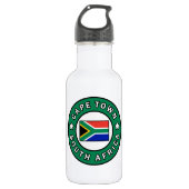 Kaapstad Zuid-Afrika Waterfles (Voorkant)
