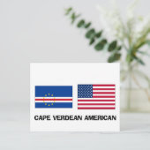 Kaapverdiaans Amerikaans Briefkaart (Staand voorkant)