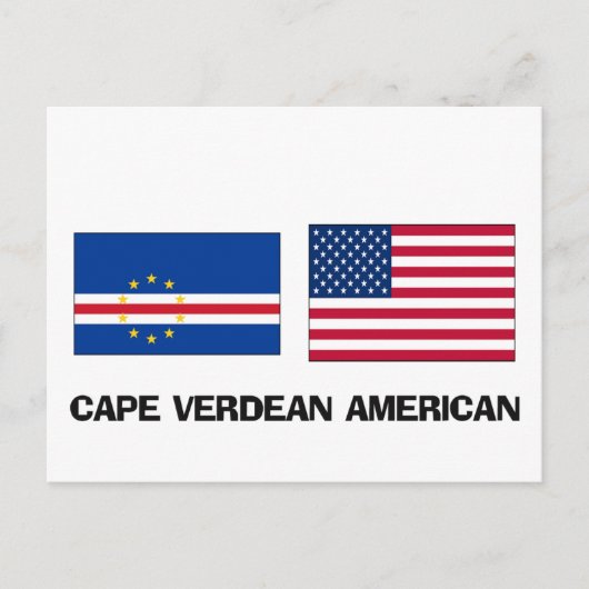 Kaapverdiaans Amerikaans Briefkaart (Voorkant)
