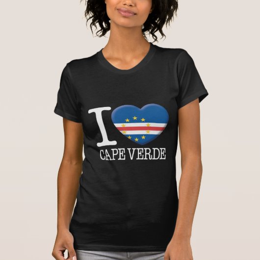 Kaapverdië 2 t-shirt (Voorkant)
