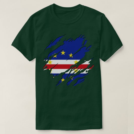 Kaapverdië altijd t-shirt (Design voorkant)