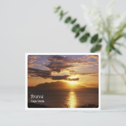 Kaapverdië - Brava - Briefkaart (Staand voorkant)