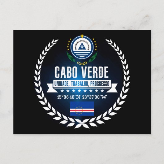 Kaapverdië Briefkaart (Voorkant)