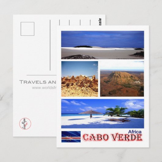 Kaapverdië - briefkaart (Voorkant / Achterkant)