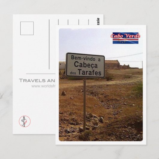 Kaapverdië - Cabeca dos Tarrafes - Briefkaart (Voorkant / Achterkant)