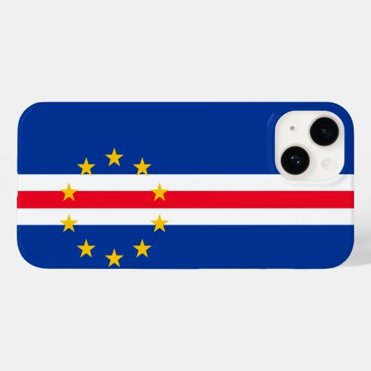 Kaapverdië Case-Mate iPhone Case (Achterkant (horizontaal))