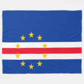 Kaapverdië Fleece Deken (Voorkant (Horizontaal))