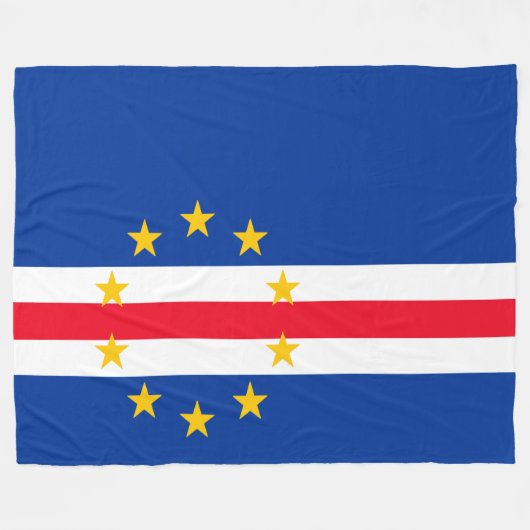 Kaapverdië Fleece Deken (Voorkant (Horizontaal))