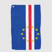 Kaapverdië Golfhanddoek (Voorkant)
