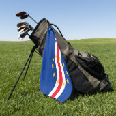Kaapverdië Golfhanddoek (Groen)
