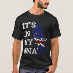 Kaapverdië heeft de vlag van mijn DNA van Kaapverd T-shirt