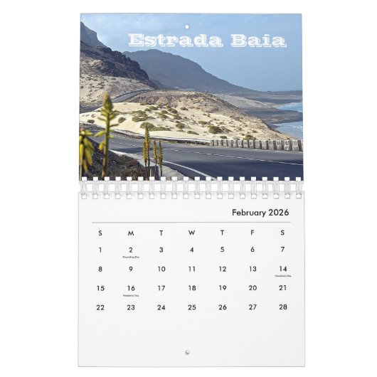 Kaapverdië Kalender (Feb 2026)