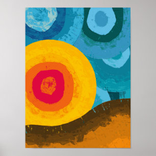 Kaapverdië Levendige Zonsondergang Poster