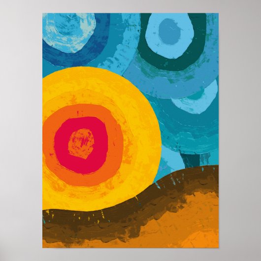 Kaapverdië Levendige Zonsondergang Poster (Voorkant)