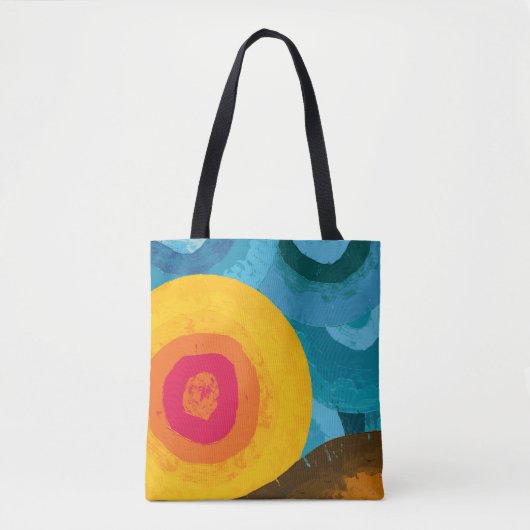 Kaapverdië Levendige Zonsondergang Tote Bag (Voorkant)