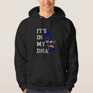 Kaapverdië ligt in de vlag van mijn dna-Kaapverdis Hoodie