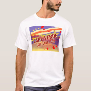 Kaapverdië Live Love Life T-shirt