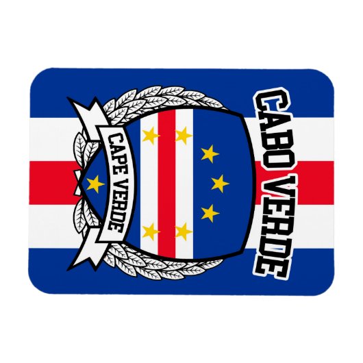 Kaapverdië Magneet (Horizontaal)