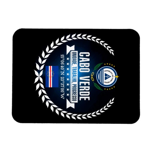 Kaapverdië Magneet (Horizontaal)