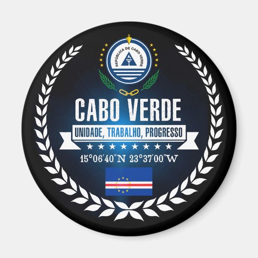Kaapverdië Magneet (Voorkant)