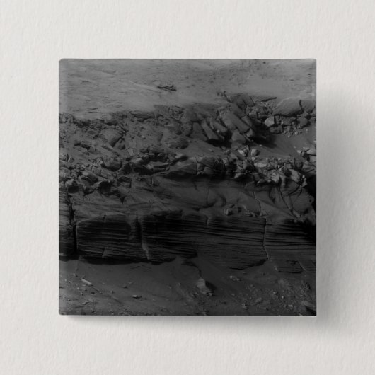 Kaapverdië, Mars Vierkante Button 5,1 Cm (Voorkant)