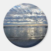 Kaapverdië, Massachusetts Ocean Sunset souvenir Magneet (Voorkant)