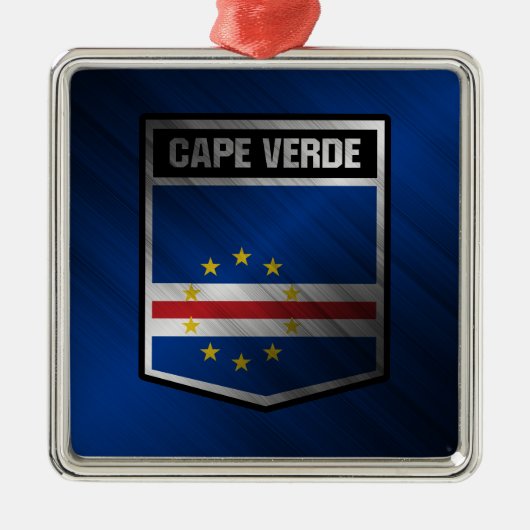 Kaapverdië Metalen Ornament (Voorkant)