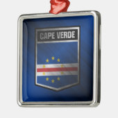 Kaapverdië Metalen Ornament (Links)