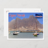 Kaapverdië - Mont Cara - Briefkaart (Voorkant / Achterkant)