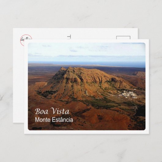 Kaapverdië - Monte Estancia - Briefkaart (Voorkant / Achterkant)