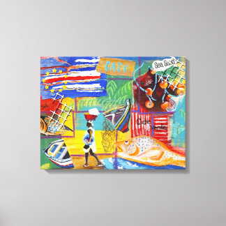 Kaapverdië muurdoek canvas afdruk