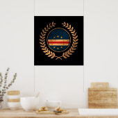 Kaapverdië Poster (Keuken)