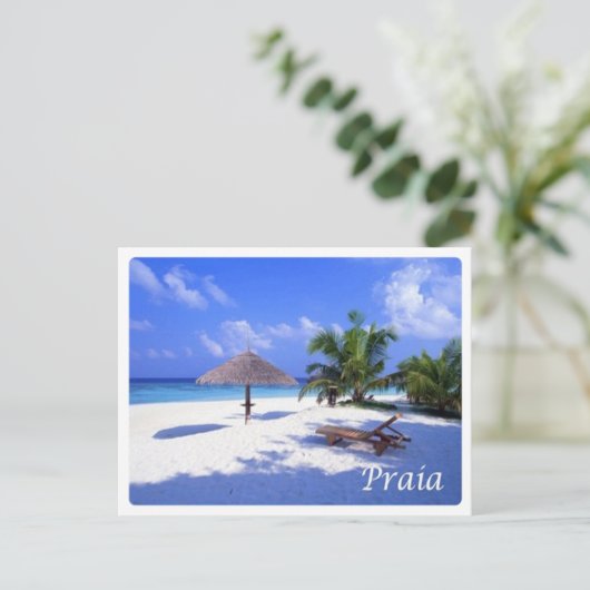 Kaapverdië - Praia - Briefkaart (Staand voorkant)