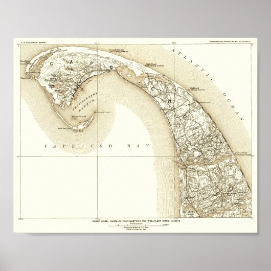 Kaapverdië, provincie, buitenste cape 10:8 poster (Voorkant)