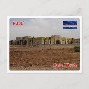 Kaapverdië - Rabil - luchthaven - Briefkaart