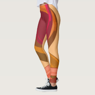 Kaapverdië Regen tot Cachupa Abstracte Illustratie Leggings