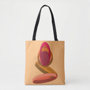 Kaapverdië Regen tot Cachupa Abstracte Illustratie Tote Bag