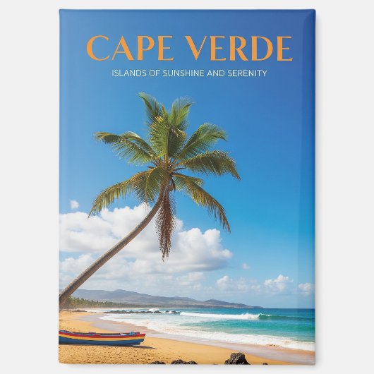 Kaapverdië Reizen Magneet (Voorkant)
